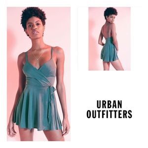 Kimchi Blue Veruca Skorted Wrap-Front Romper